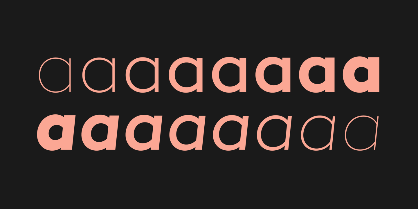 BR Candor Italic Font preview